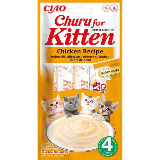 Churu Kitten Chicken 4st under 1 år gammal