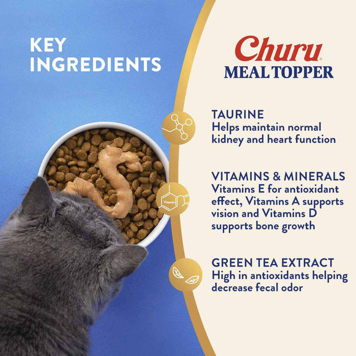 Churu Cat Meal Topper Tonfisk/mussla 12-pack