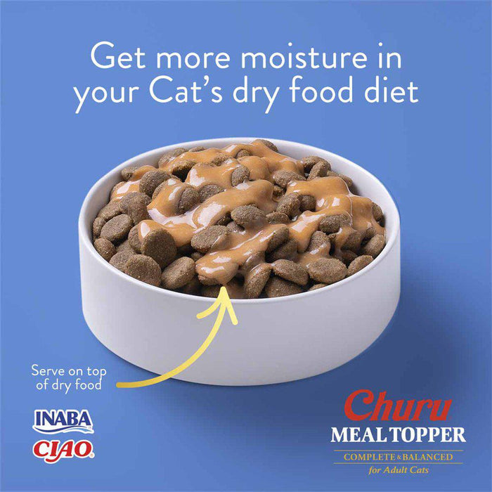 Churu Cat Meal Topper Tonfisk/mussla 12-pack