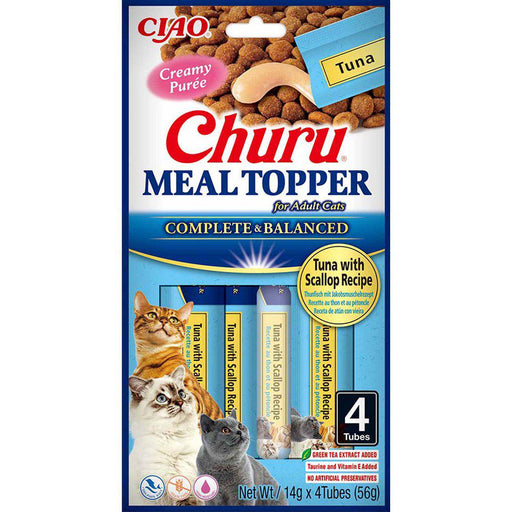 Churu Cat Meal Topper Tonfisk/mussla 12-pack