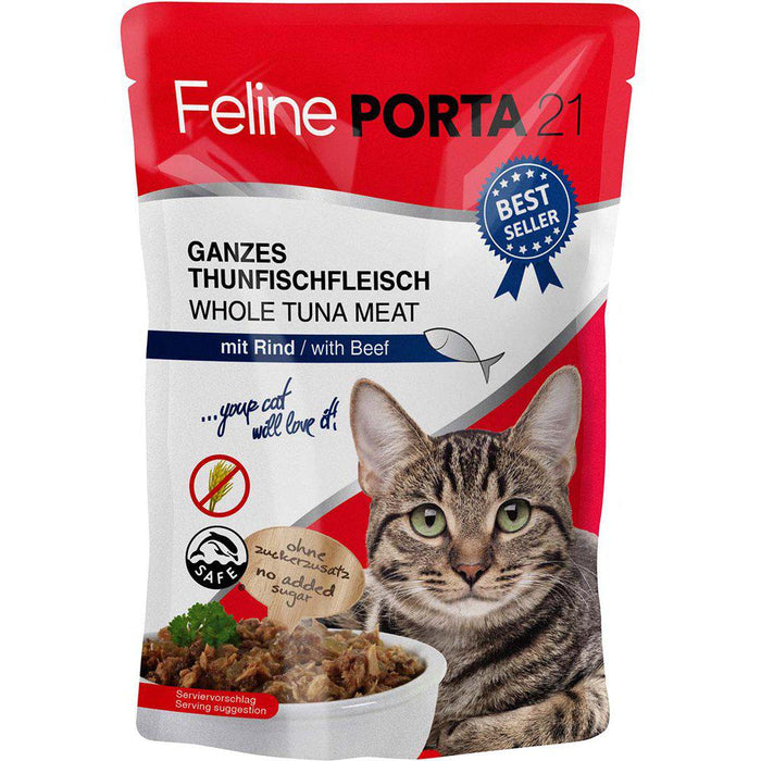 Kattfoder Feline 100gr Pouch (20 pack)