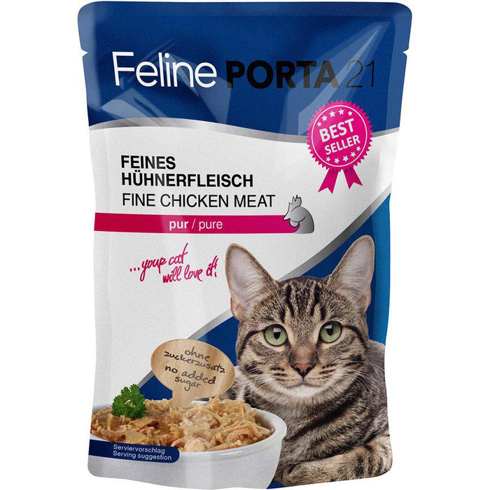 Kattfoder Feline 100gr Pouch (20 pack)