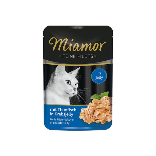 Miamor Feine Filets Tonfisk I Krabbgelé 100g Pouch