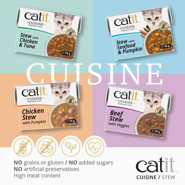 Catit Cuisine Stew Chicken & Pumpkin 90g