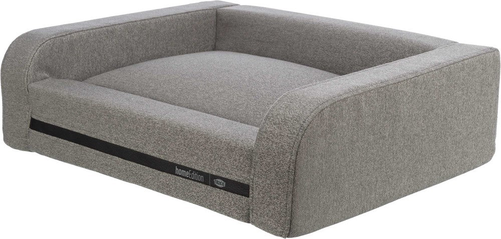 Soffa CityStyle – HOME Edition med vävt tyg och polyesterklädsel, fylld med skumflingor och polyesterfleece i liggytan. Skumgummifyllning i kanten, avtagbart överdrag, och halkfri botten för ökad stabilitet.

