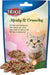 Meaty & Crunchy kattgodis med kyckling och catnip, innehållande 43% kött, ger en smakrik och stimulerande upplevelse för katten.

