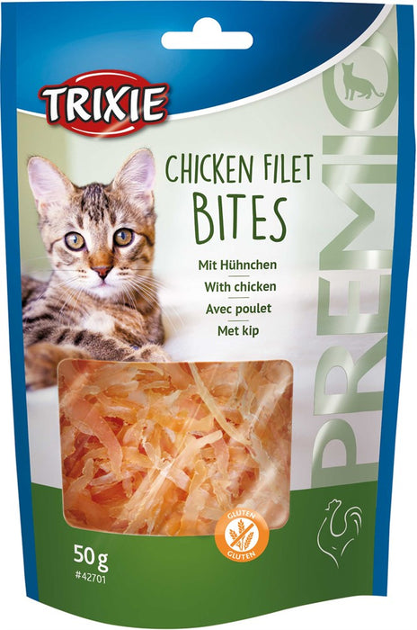 Trixie Katt Premio Kycklingfilé Bitar