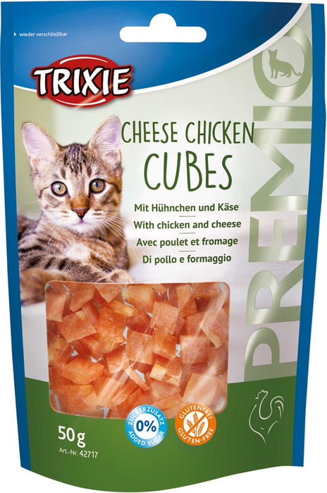 Trixie Katt Premio Ost Kyckling Kubbar