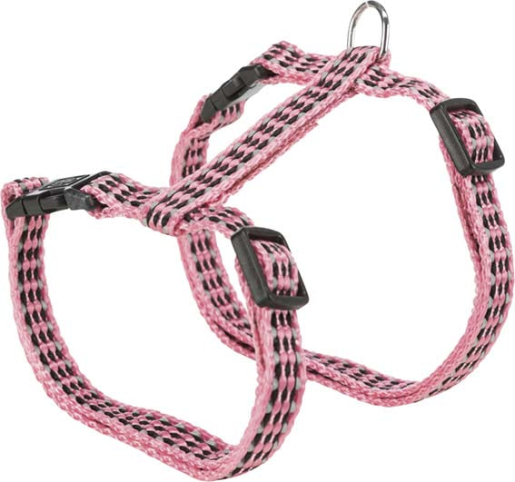 Trixie Kattsele & Koppel Reflex Nylon Bl Färger