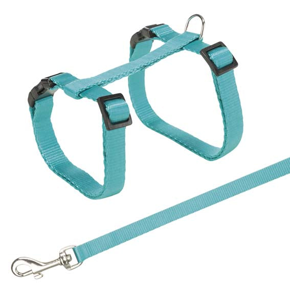 Trixie Kattsele Med Koppel Nylon