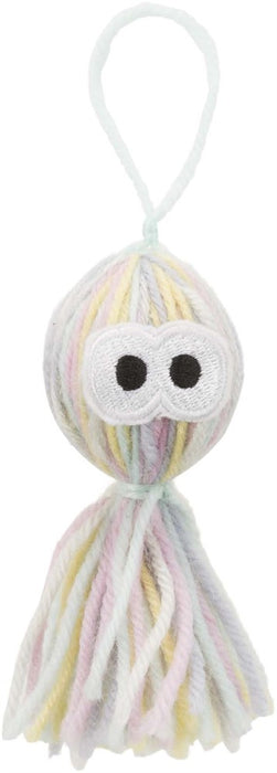 Octopus kattleksak i plast och polyester med bjällra. Mjuk, slitstark design som stimulerar kattens lekfullhet och jaktinstinkter.