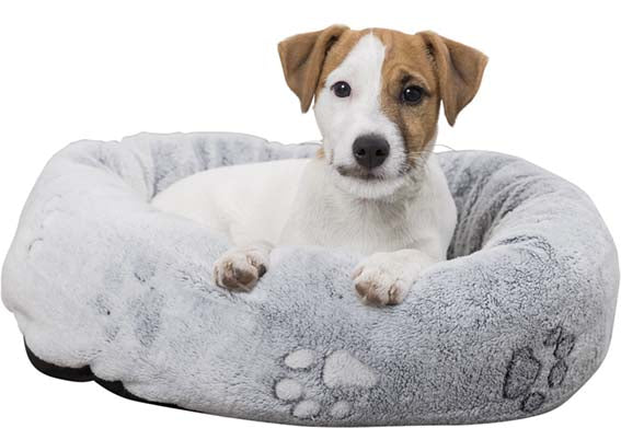 Trixie Nando Bed Soft Fleece Gray