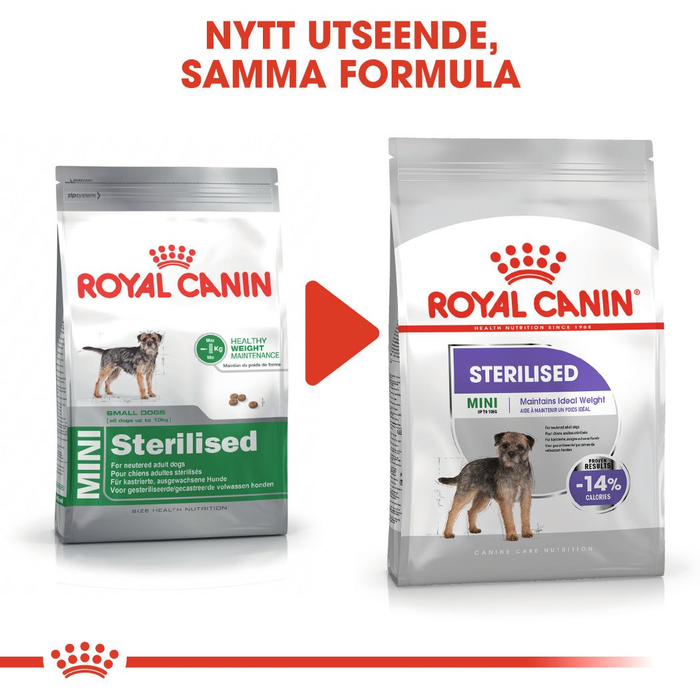 Royal Canin Sterilised Mini Adult torrfoder för hund