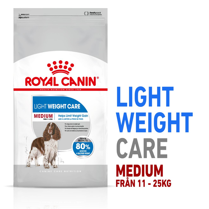 Royal Canin Light Weight Care Medium Adult torrfoder för hund
