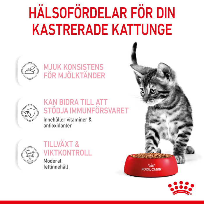 Royal Canin Kitten Sterilised Gravy våtfoder för kattunge
