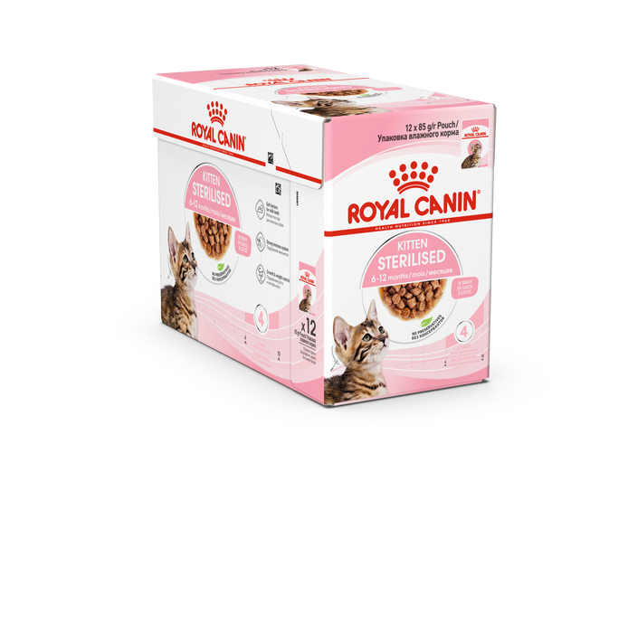 Royal Canin Kitten Sterilised Gravy våtfoder för kattunge